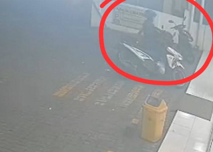 Terekam CCTV, Pasangan Pria dan Perempuan Diduga Curi Motor di Tiga Lokasi Gresik