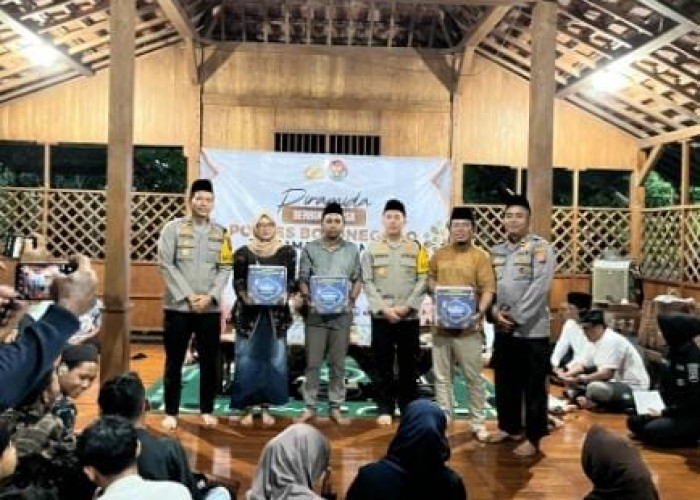 Kapolres Bojonegoro Buka Puasa Bersama Media dan Anak Yatim