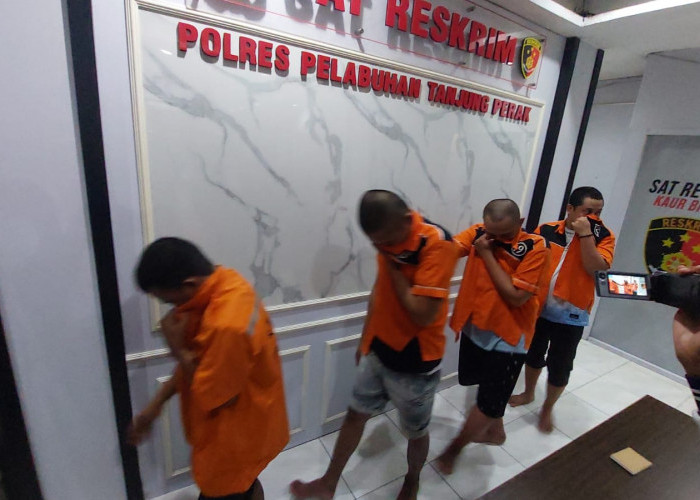 Takut Beraksi di Surabaya, Empat Bandit Ranmor Puji Polisi Kota Pahlawan