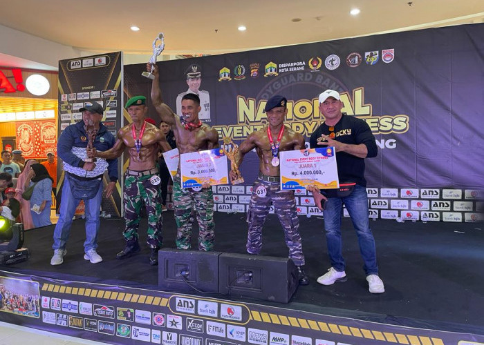 Atlet Binaraga Koarmada II Raih Juara di Serang