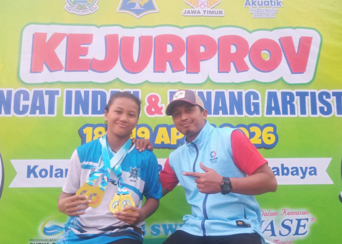 Mojokerto Menggebrak! Rebut Gelar Juara Umum Kejurprov Loncat Indah Jatim 2026