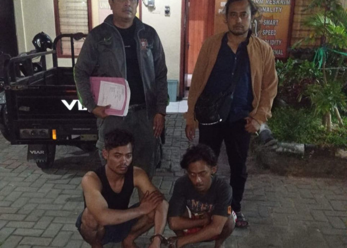 Curi Motor Usaha Mantan Bos di Kebomas Gresik, Dua Pria Lamongan Ditangkap Polisi
