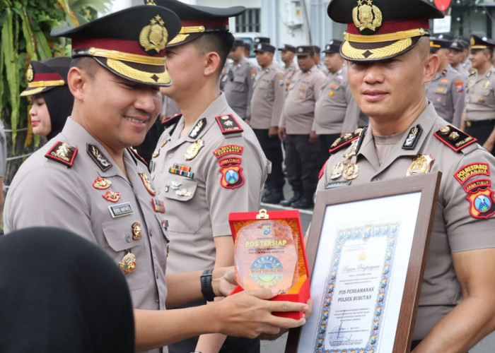 Polsek Bubutan Sabet Penghargaan Pos Pam dalam Operasi Arus Mudik dan Arus Balik 2026