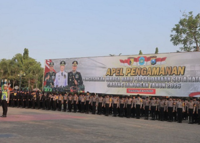 2.057 Personel Amankan Pengesahan Warga Baru PSHT Lamongan, Kapolres Larang Konvoi