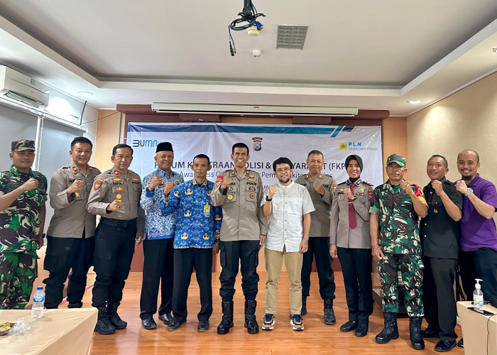 Kolaborasi dengan TNI-Polri, PLN Nusantara Power UP Brantas Gelar FKPM Awareness Obvitnas 2024