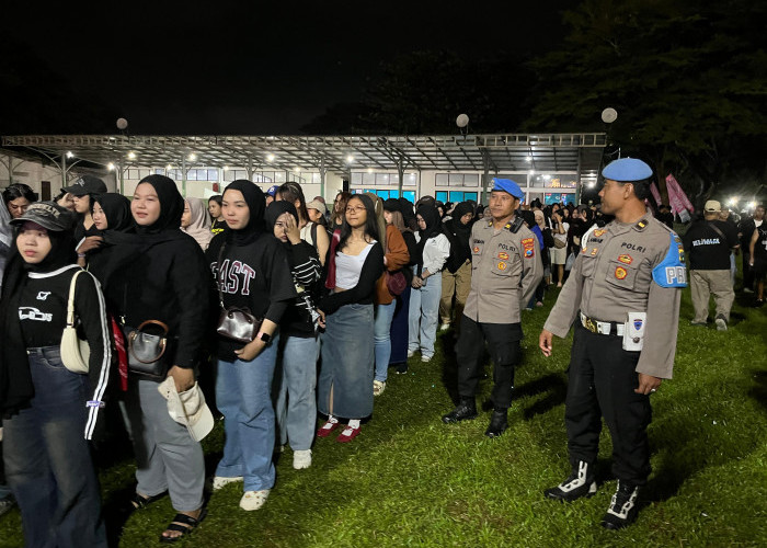 Beri Pengamanan Berlapis, Polres Kediri Kota Pastikan Konser Kasir Usaha Festival 2026 Aman dan Kondusif