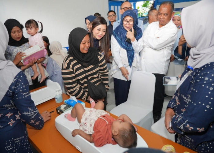 BRI Peduli Perkuat Layanan Kesehatan Ibu dan Anak Lewat Posyandu Matahari di Desa Brilian Hargobinangun Sleman