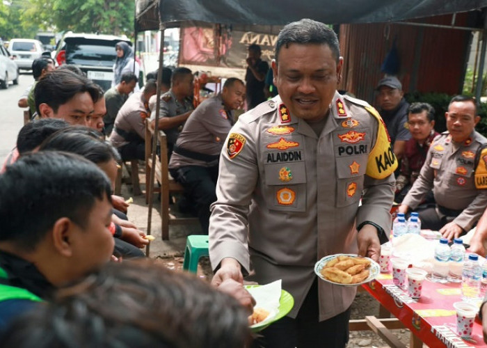 Kapolres Jember Ngopi Bareng 25 Driver Ojol, Serap Aspirasi dan Belanja Masalah