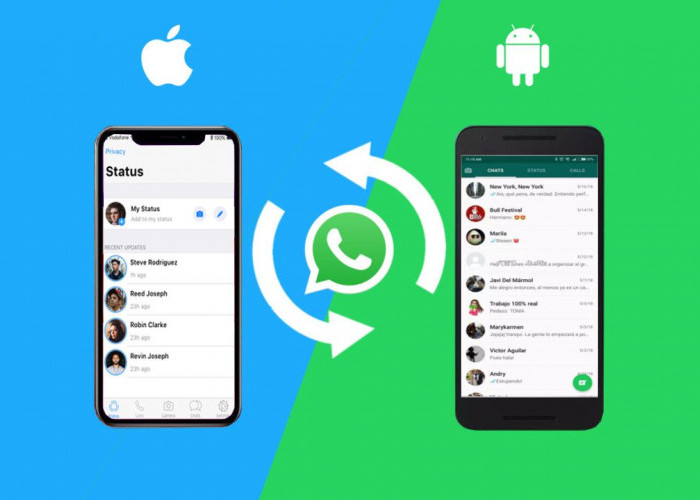 Cara Memindahkan Data WhatsApp dari Android ke iPhone