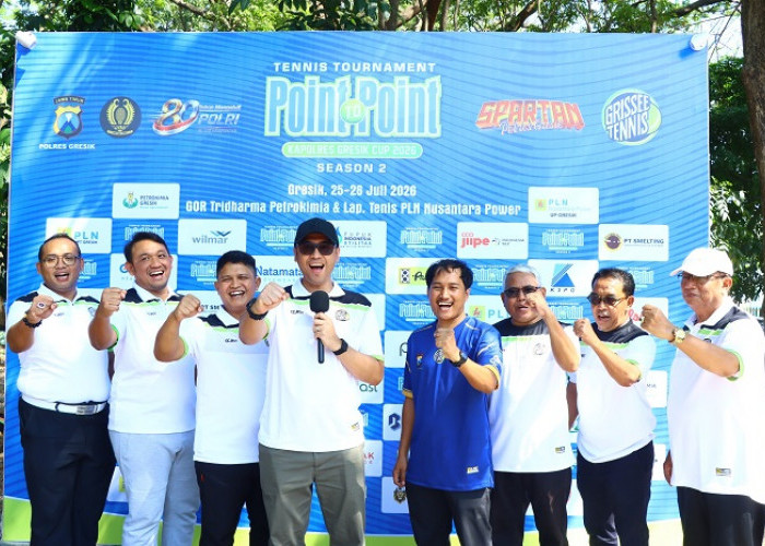 Turnamen Tenis Kapolres Cup Season 2 Semarakkan Hari Bhayangkara ke-80