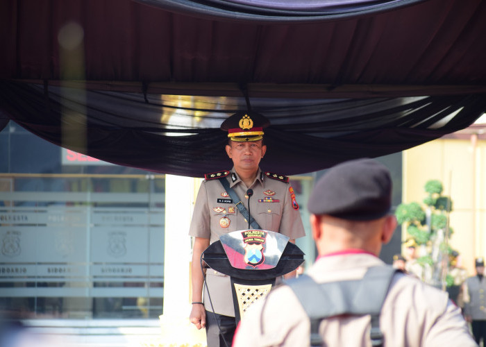 Polresta Sidoarjo Gelar Upacara Hari Juang, Kenang Perjuangan Polri