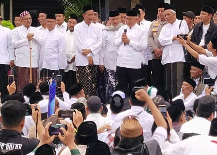Ribuan Santri Padati Mapolres Malang, PCNU Sampaikan Boikot Trans7