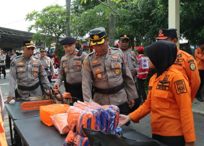 Polres Nganjuk Mantapkan Sinergi Lintas Instansi Hadapi Potensi Bencana Alam