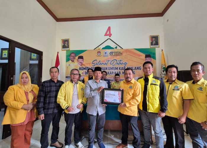 KPU Kabupaten Malang Silaturahmi dengan Parpol Peserta Pemilu