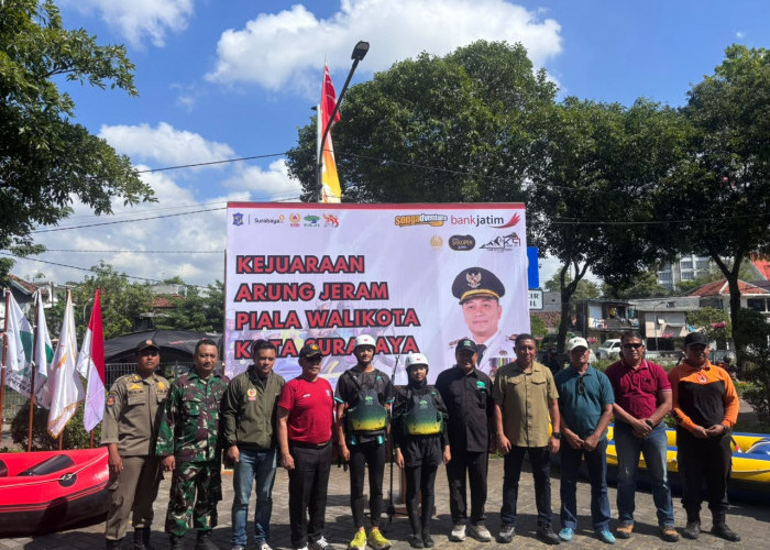 285 Atlet Ramaikan Kejuaraan Arung Jeram Piala Wali Kota Surabaya 2026