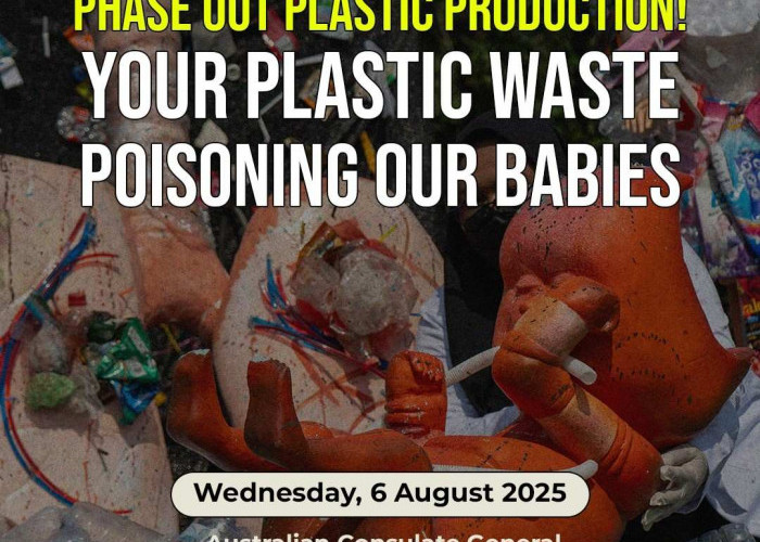 Seruan Aksi! Ecoton Desak Australia Hentikan Pengiriman Sampah Plastik ke Indonesia