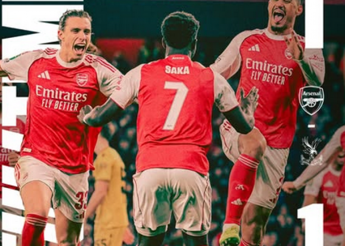 Arsenal Melaju Dramatis ke Semifinal Piala Carabao Usai Menang Adu Penalti atas Crystal Palace  