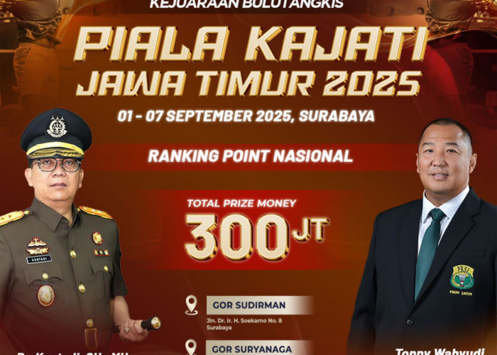 Piala Kajati Jatim 2025: Turnamen Bulutangkis Poin Nasional Pertama di Indonesia