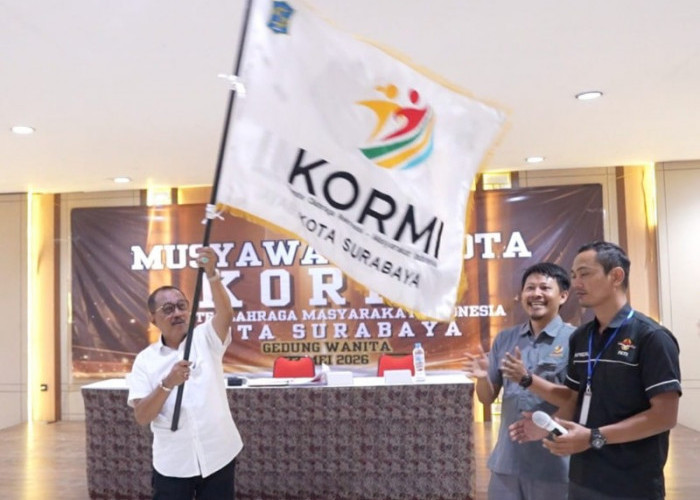 Armuji Terpilih Aklamasi sebagai Ketua KORMI Surabaya Periode 2026-2031