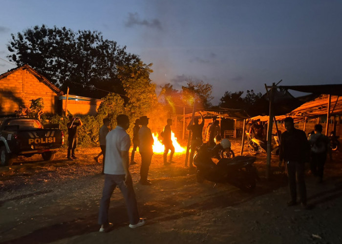 Respons Cepat Rekaman Video yang Viral, Petugas Gabungan 3 Instansi Tertibkan Lokasi Perjudian di Desa Bono