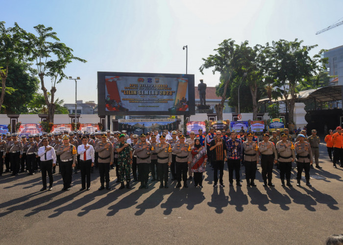 Apel Gelar Pasukan Operasi Lilin Semeru 2023, Ini Pesan Kapolrestabes Surabaya