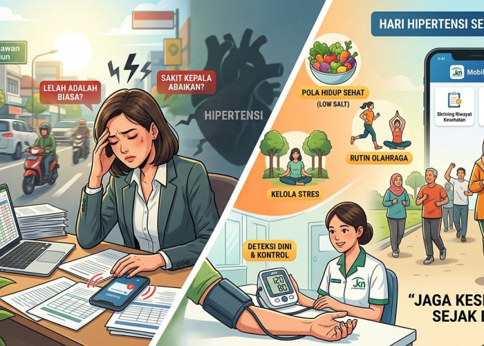 Hipertensi Jadi Ancaman Serius, BPJS Kesehatan Ajak Warga Terapkan Pola Hidup Sehat