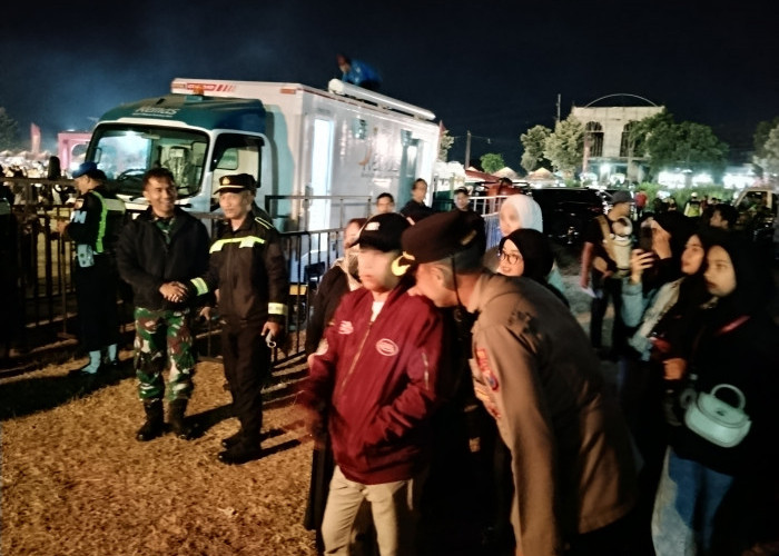 Ari Lasso in Concert di Kediri Kota Berjalan Kondusif, Kabag Ops Pastikan Keamanan Penonton
