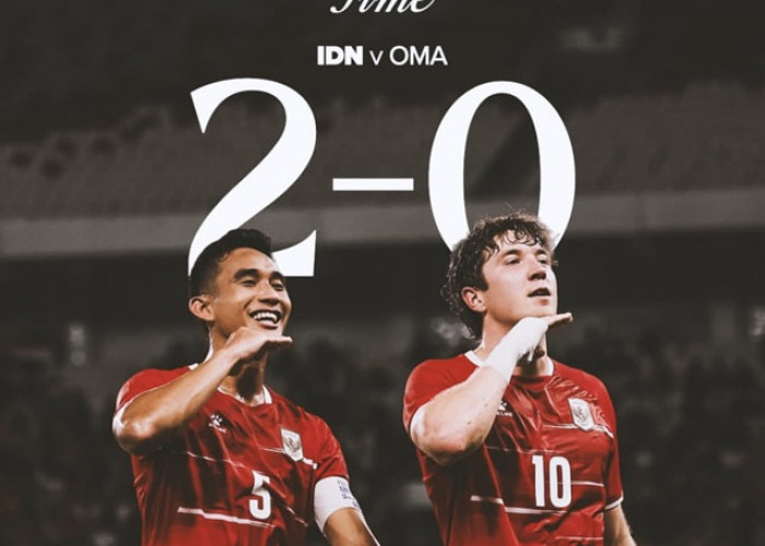 Timnas Indonesia Unggul 2-0 Atas Oman di Babak Pertama FIFA Matchday 2026