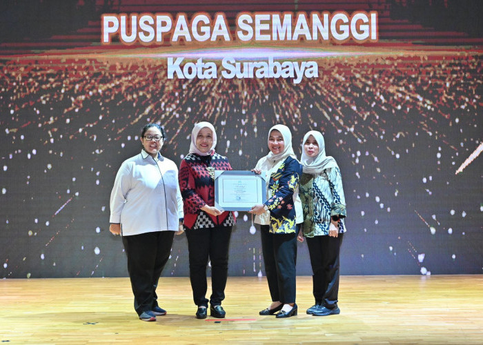 Puspaga Semanggi Surabaya Raih Penghargaan Tertinggi dari Kementerian PPPA
