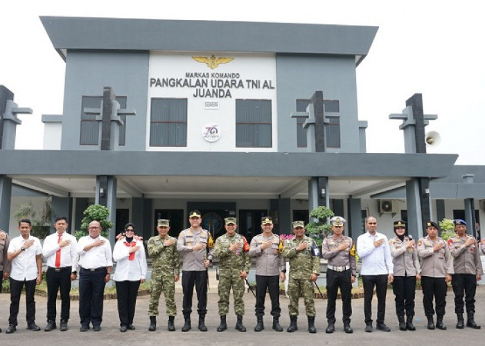 Kapolresta Sidoarjo Kunjungi Lanudal Juanda, Perkuat Sinergitas TNI-Polri