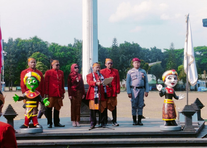 Sukseskan Pilkada, KPU Kota Malang Kirab Maskot di Semua Kecamatan