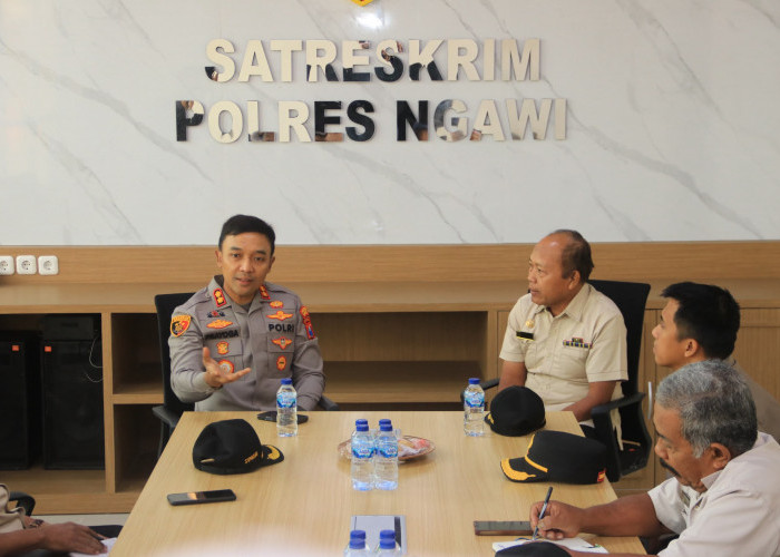 Pererat Sinergitas, Kapolres Silaturahmi dengan Pengurus PP Polri Cabang Ngawi
