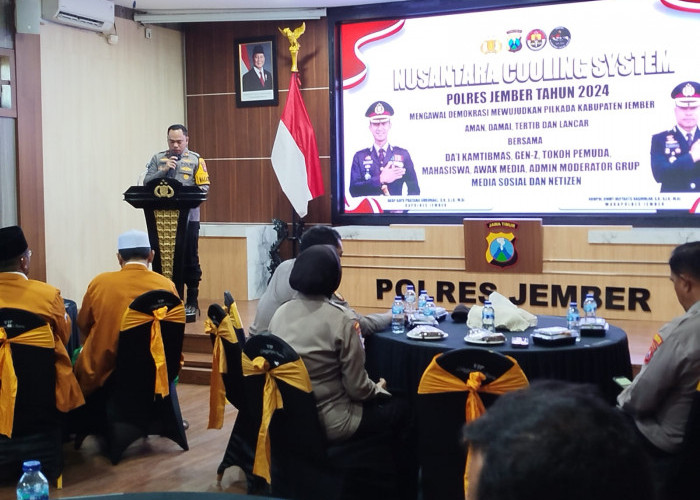 Polres Jember Kawal Demokrasi dengan NCS Ajak Masyarakat Menuju Pilkada 2024 Aman dan Damai