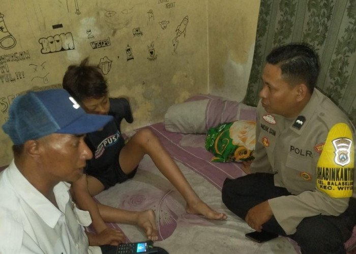 Cegah Putus Sekolah, Polsek Wiyung dan Lurah Balasklumprik Datangi Rumah Siswa yang Bolos Seminggu