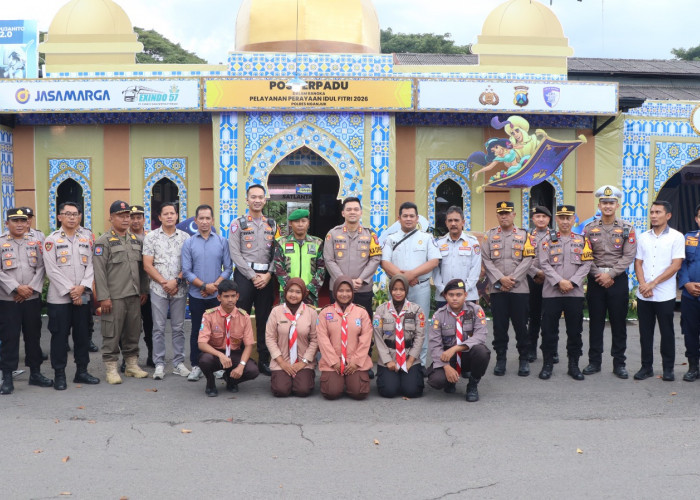 Operasi Ketupat Semeru 2026, Kapolres Nganjuk Pastikan Pengamanan Mudik Siap Maksimal