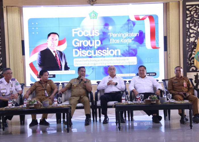 Pejabat Surabaya Berbagi Pengalaman dalam FGD di Sidoarjo