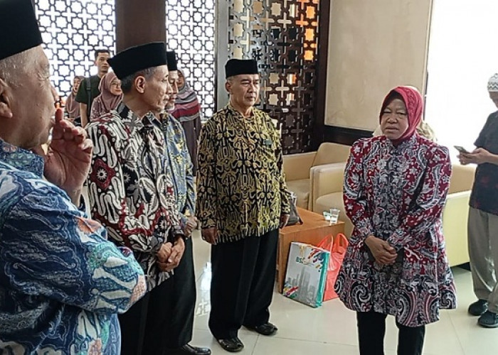 Temui Pimpinan Muhammadiyah Jatim, Cagub Risma Bahas Tiga Agenda Strategis