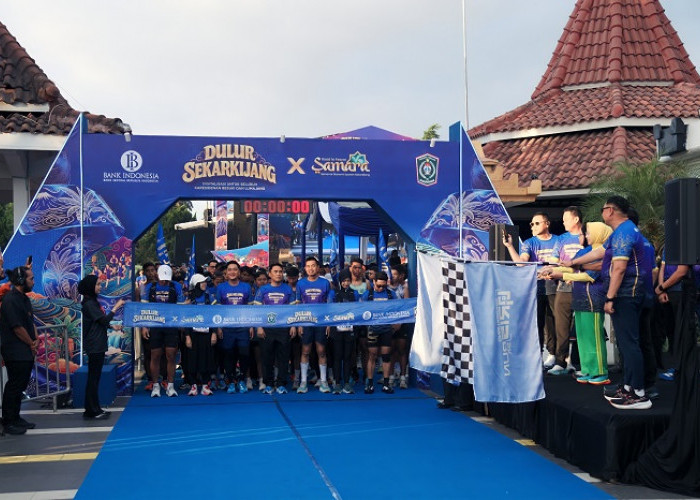 Dandim Lumajang Bersama Forkopimda Ramaikan Pelepasan QRIS Run 5K Samara 2026