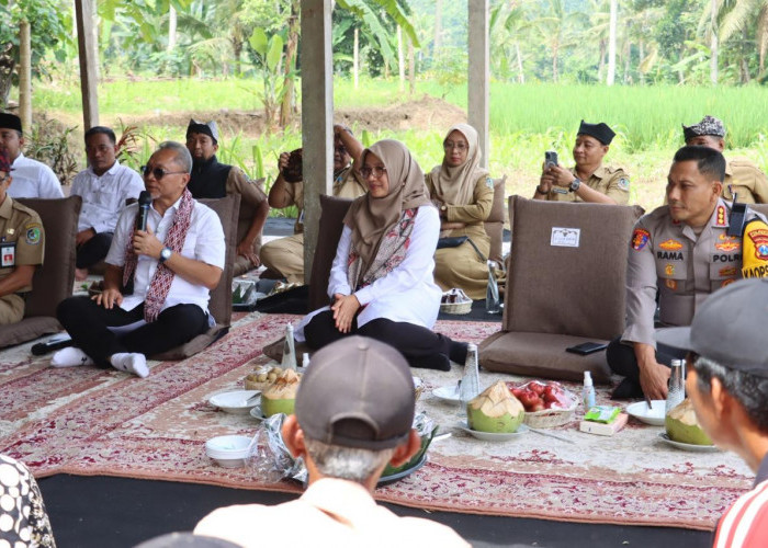 Kapolresta Banyuwangi bersama Forkopimda Dampingi Menko Pangan Tinjau Program Ketahanan Pangan