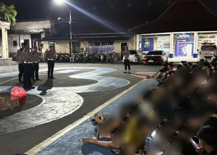 Balap Liar di Kota Kediri Ditindak, 65 Remaja Dapat Edukasi Keselamatan Operasi Zebra Semeru 2025