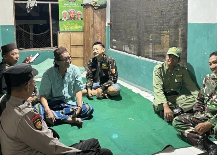 Polsek Beji Sambang Warga dengan Perkuat Dialog di Poskamling