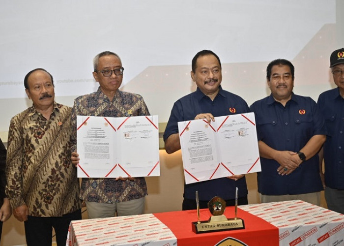 Teken MoU dengan KONI Jatim, Untag Surabaya Siapkan Beasiswa dan Kuliah hingga S3 bagi Atlet