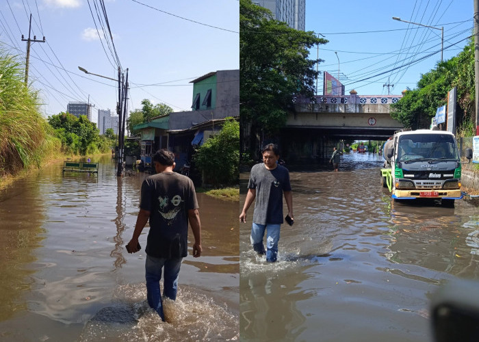 Juni Harusnya Kemarau, Anomali Cuaca Bikin Surabaya Tergenang Banjir dan Rob