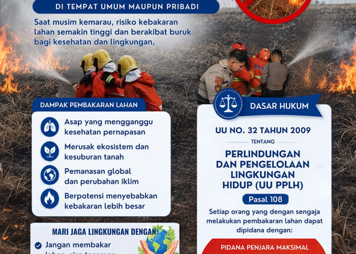 Kapolres Ngawi Ingatkan Warga: Jangan Bakar Lahan, Musim Kemarau Rawan Karhutla