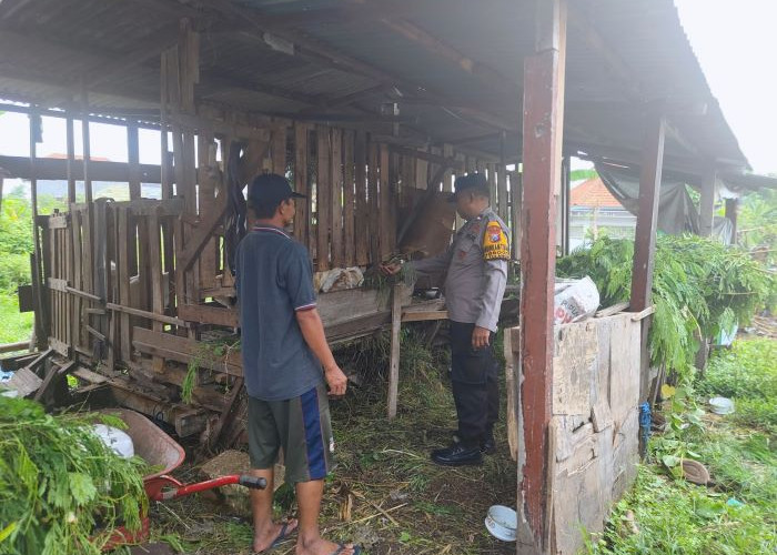 Kapolsek Tulangan Masifkan Patroli Sambang Desa, Dukung Ketahanan Pangan lewat Peran Bhabinkamtibmas