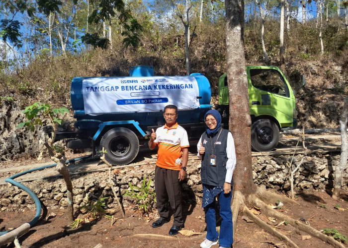 BRI Pacitan Salurkan Bantuan Air Bersih untuk Warga Terdampak Kekeringan di Donorojo dan Pringkuku