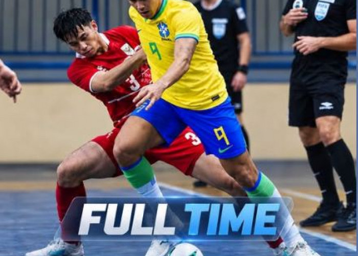 Taklukkan Timnas Indonesia 3-0, Brasil Pimpin Klasemen Grup A Copa das Nações de Futsal 2026