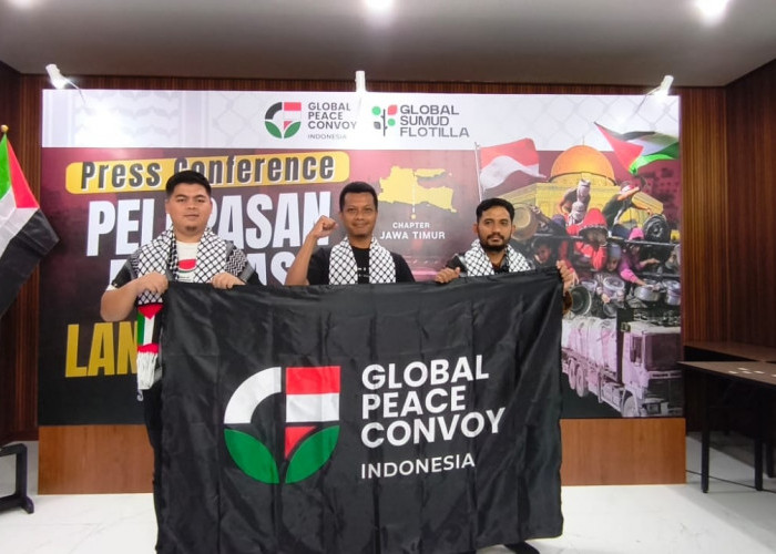 Relawan Indonesia Berangkat dari Surabaya Ikuti Misi Kemanusiaan Darat Menuju Gaza