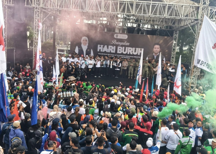 Usai Aksi Damai May Day 2026, Pemprov Jatim dan Buruh Capai Kesepakatan Satu Suara