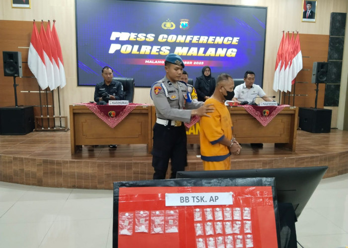 Polres Malang Rilis Kasus Pembunuhan Istri Siri, Motif Kuasai Harta
